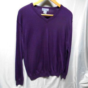 NWOT For The Republic purple sweater men’s XL